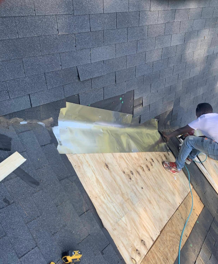 Completed exterior maintenance project